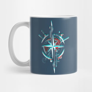 Compass: follow your heart Mug